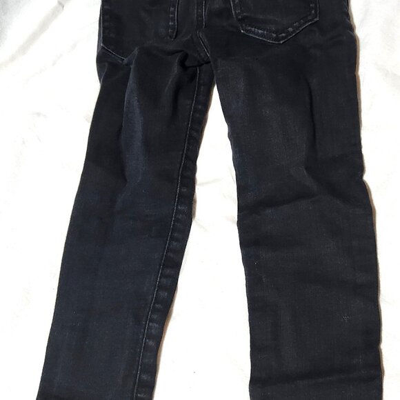 Cat & Jack Girls Black Denim Jeans – Size 4T – Classic Fit with Stretch - Picture 4 of 5